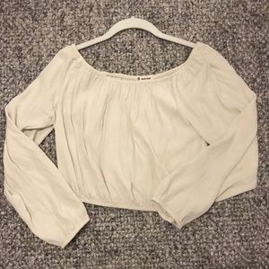 Off the shoulder top